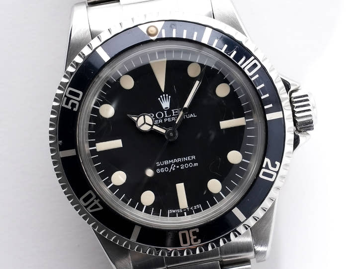 Rolex Submariner Ref.5513 Stainless Steel Black Dial Pre-owned twu8wauc