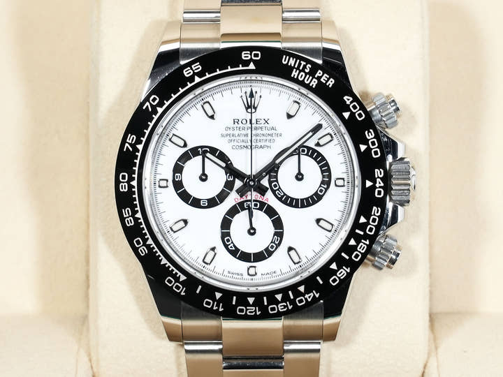 ロレックス デイトナ Ref.116500LN ステンレススチール ホワイト文字盤 中古 ywko3w8f