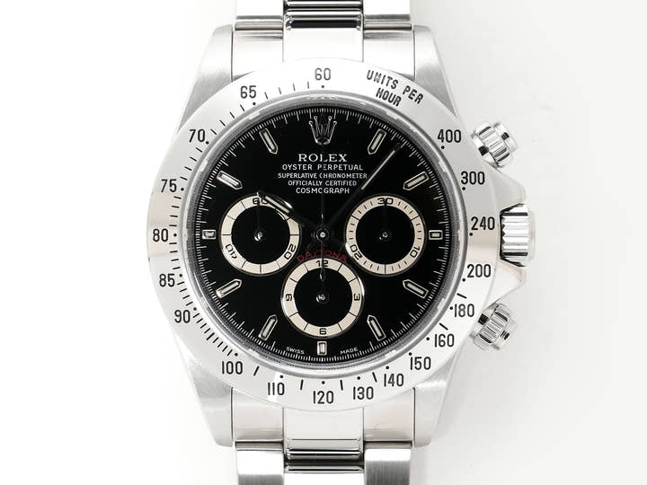 ロレックス デイトナ エルプリメロ Ref.16520 ステンレススチール ブラック文字盤 中古 hghhcupp
