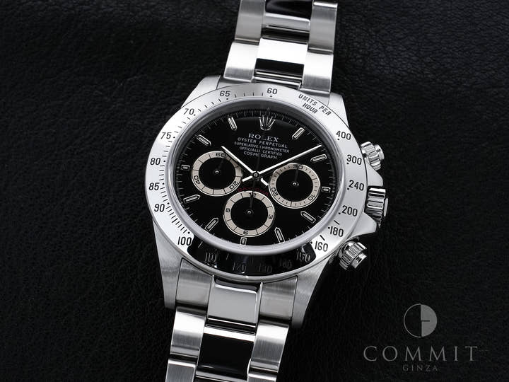 ロレックス デイトナ エルプリメロ Ref.16520 ステンレススチール ブラック文字盤 中古 hghhcupp