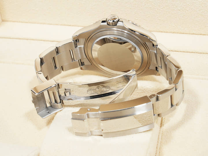 ロレックス ヨットマスター37 Ref.268622 ステンレススチール/プラチナ スレート文字盤 中古 mnjthd8j