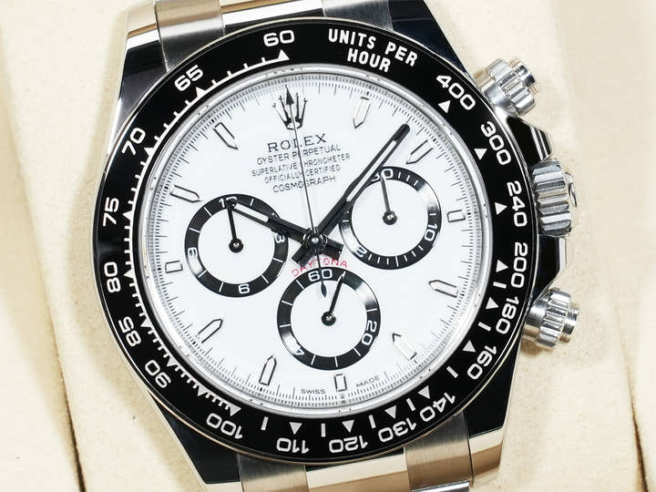 ロレックス デイトナ Ref.126500LN ステンレススチール ホワイト文字盤 中古 znuutmk8