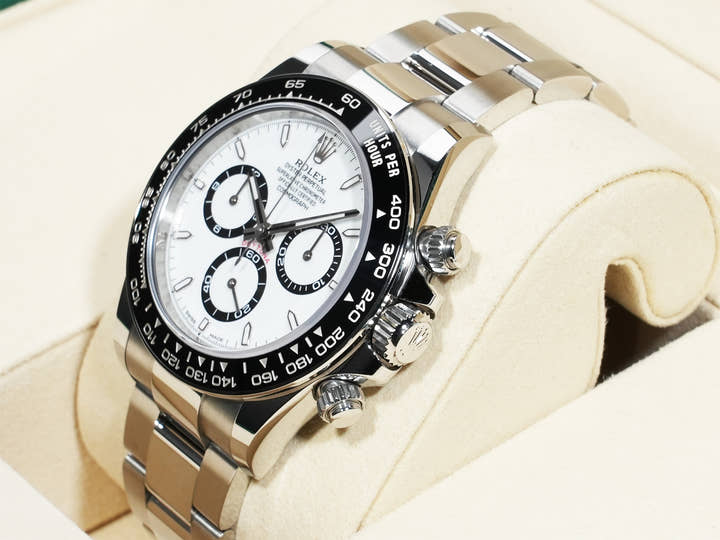 ロレックス デイトナ Ref.126500LN ステンレススチール ホワイト文字盤 中古 znuutmk8