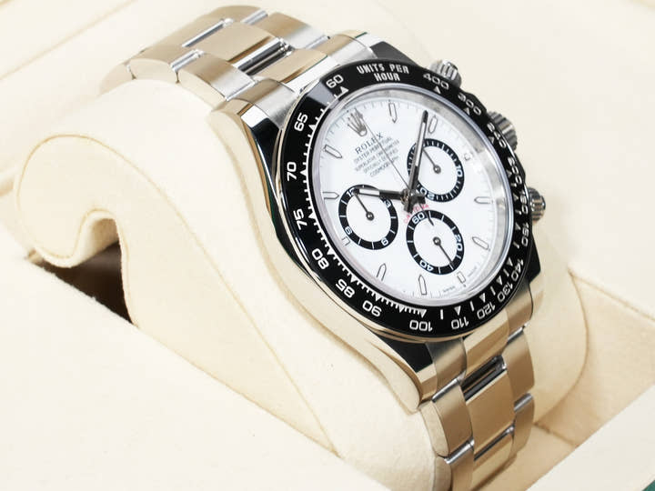 ロレックス デイトナ Ref.126500LN ステンレススチール ホワイト文字盤 中古 znuutmk8