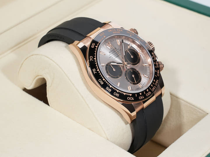 Rolex Daytona Ref.126515LN Everose Gold Sundust and Bright Black Dial, Excellent Condition mne9jjdw