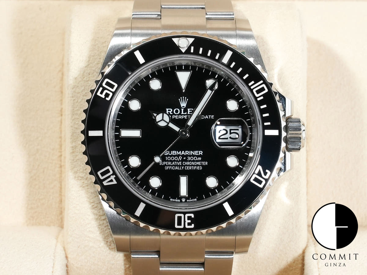 Rolex Submariner Date Ref. 126610LN Stainless Steel Black Dial Excellent Condition o7g9w42m