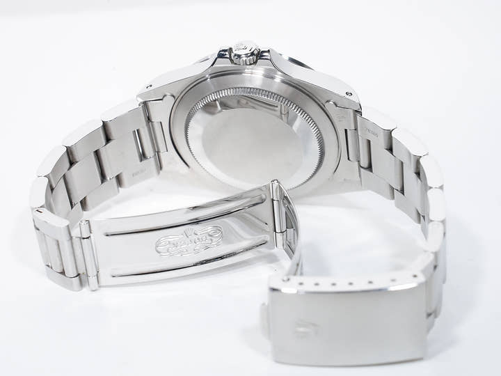 ロレックス エクスプローラーII Ref.16570 ステンレススチール ホワイト文字盤 オイスターブレスレット 中古 i6d9c9a4