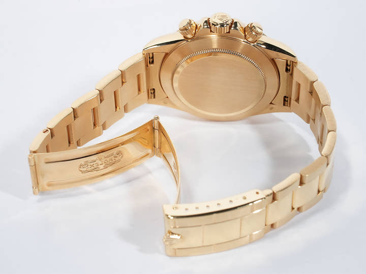ロレックス デイトナ エルプリメロ Ref.16528 イエローゴールド ブラック文字盤 中古 9fwsfkcs