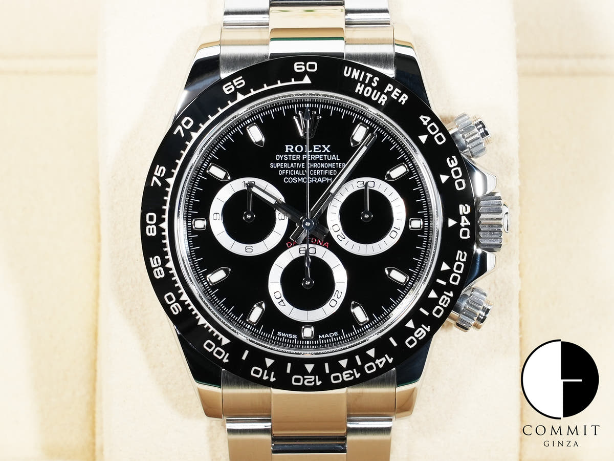 Rolex Daytona Ref. 116500LN Stainless Steel, Black Dial, Pre-owned in excellent condition jb8e56we