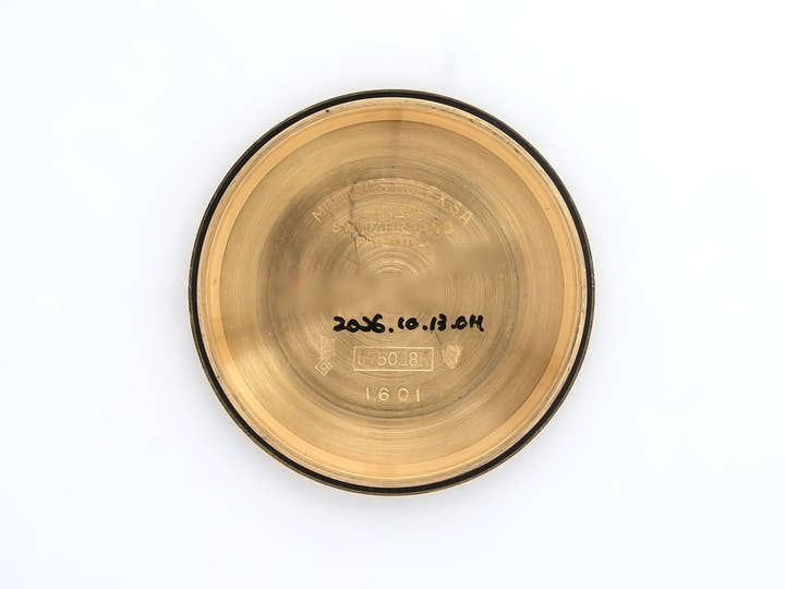 ロレックス デイトジャスト Ref.1601/8 イエローゴールド トロピカルミラー文字盤 中古 22iej47m