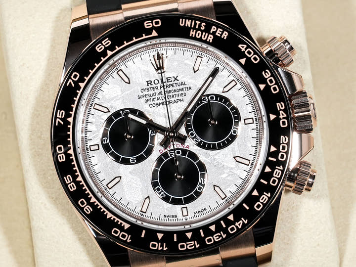 Rolex Daytona Ref. 126515LN Everose Gold Meteorite Dial Unworn 26tsxtgr