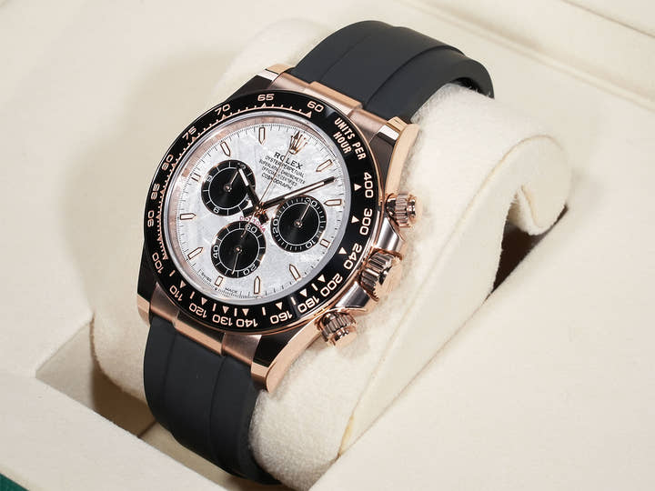 Rolex Daytona Ref.126515LN Everose Gold Meteorite Dial Unworn 92rkdx2a