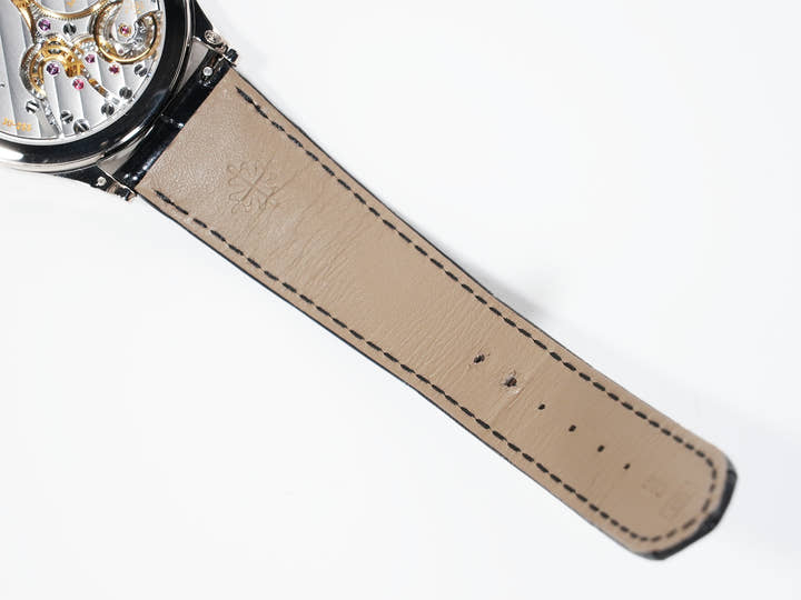 Patek Philippe Calatrava Ref. 6119G-001 White Gold, Grey Dial, Pre-owned in Excellent Condition pknotm39