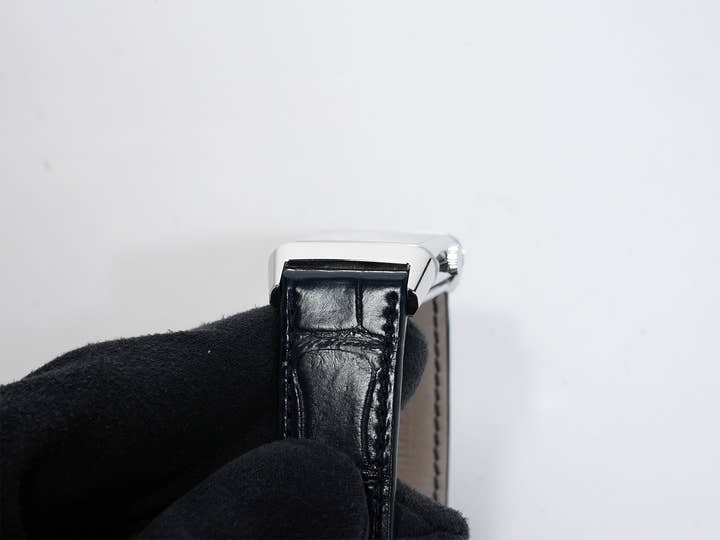 Jaeger-LeCoultre Reverso Tribute Duo Ref. Q3908420 Stainless Steel Silver/Blue Dial Pre-owned 7yo2zs5j