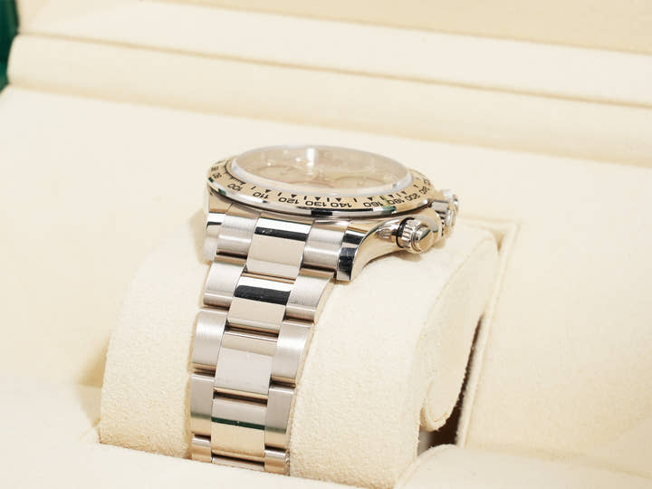 Rolex Daytona Ref. 116509NG White Gold Black Shell 8P Diamond Dial Pre-owned jr2ojy6t