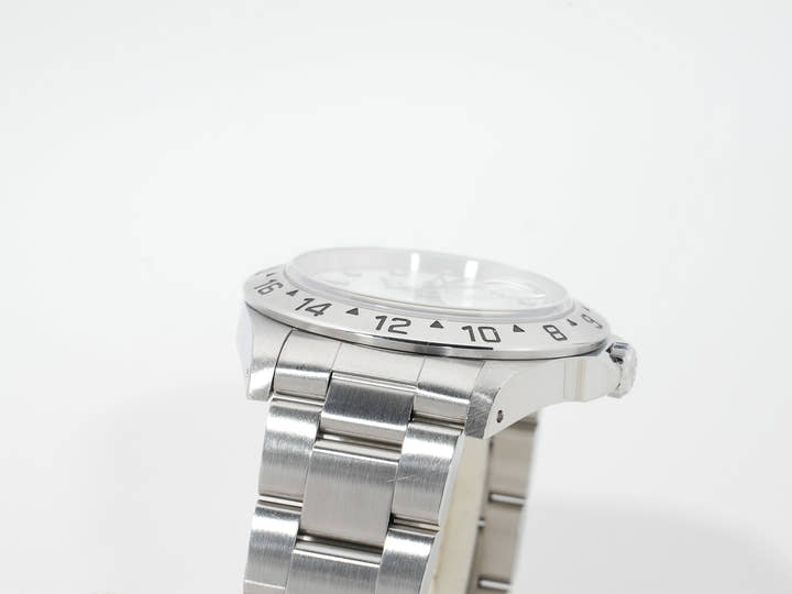 Rolex Explorer II Ref. 16570 Stainless Steel White Dial Oyster Bracelet Pre-owned uigrkiyr