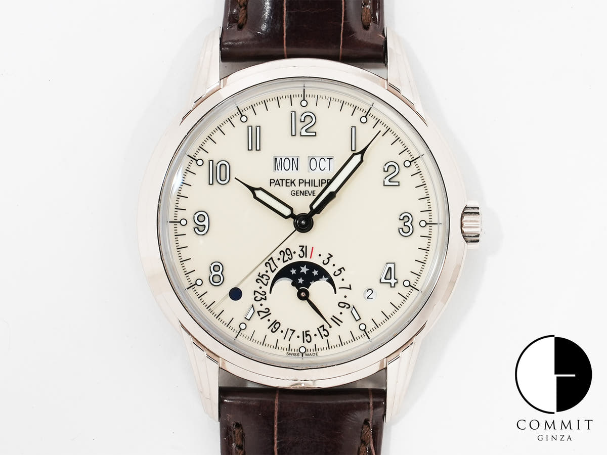 Patek Philippe Perpetual Calendar Ref. 5320G-001 White Gold Ivory Dial Pre-owned px97wvvo