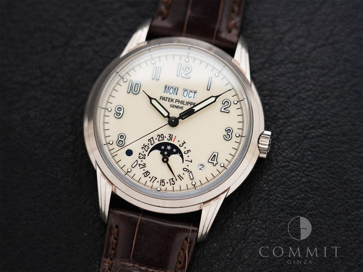 Patek Philippe Perpetual Calendar Ref. 5320G-001 White Gold Ivory Dial Pre-owned px97wvvo