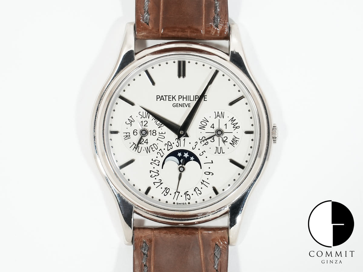Patek Philippe Perpetual Calendar Ref. 5140G-001 White Gold Silver Dial Pre-owned usrnbepr