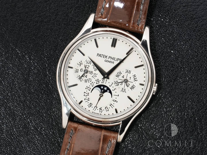 Patek Philippe Perpetual Calendar Ref. 5140G-001 White Gold Silver Dial Pre-owned usrnbepr