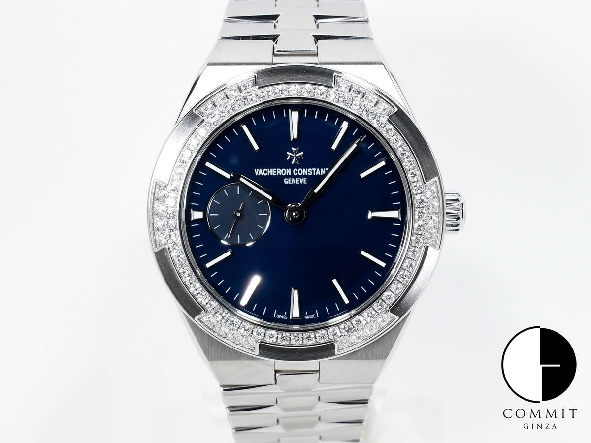 Vacheron Constantin Overseas Automatic Ref. 2305V/100A-B170 Stainless Steel Blue Dial, in excellent condition vdvpvsvs