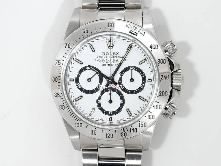 Rolex Daytona El Primero Ref.16520 Stainless Steel White Dial Pre-owned wi3q2dxe