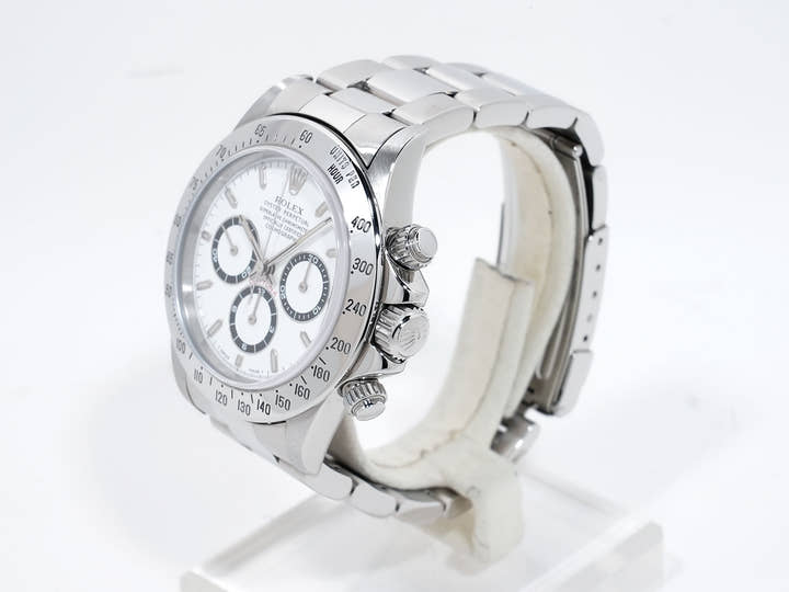 Rolex Daytona El Primero Ref.16520 Stainless Steel White Dial Pre-owned wi3q2dxe