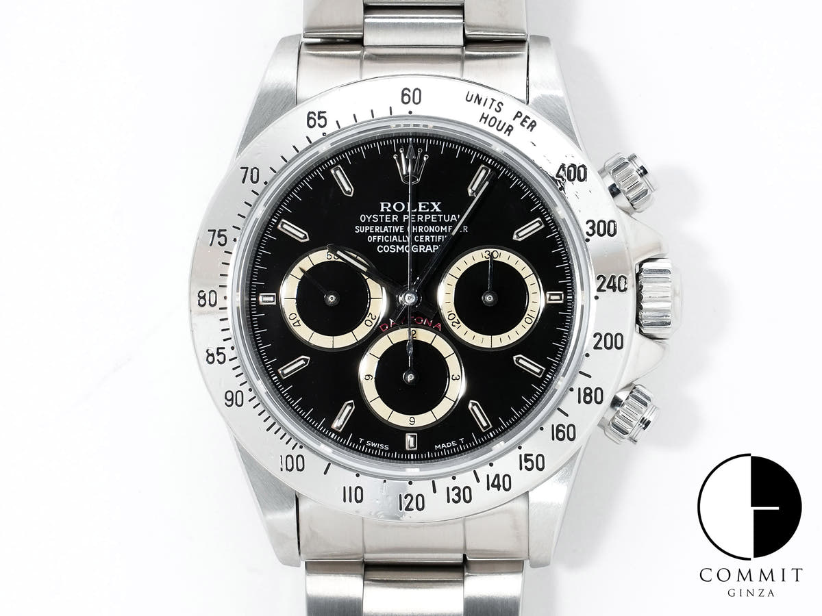 ロレックス デイトナ エルプリメロ Ref.16520 ステンレススチール ブラック文字盤 中古 vn6g8u4x