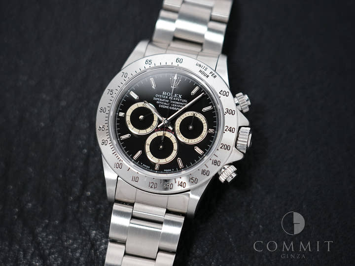 ロレックス デイトナ エルプリメロ Ref.16520 ステンレススチール ブラック文字盤 中古 vn6g8u4x