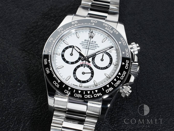 ロレックス デイトナ Ref.126500LN ステンレススチール ホワイト文字盤 中古 dmgarjjx