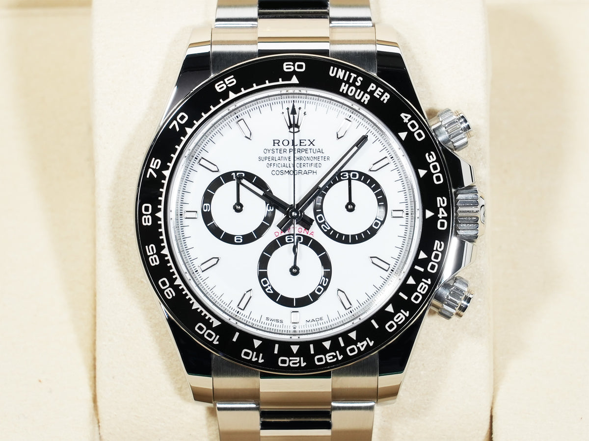 ロレックス デイトナ Ref.126500LN ステンレススチール ホワイト文字盤 中古 xebir6gt