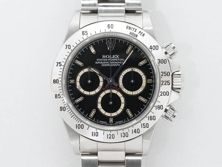 ロレックス デイトナ エルプリメロ Ref.16520 ステンレススチール ブラック文字盤 中古 3p3dyz2s