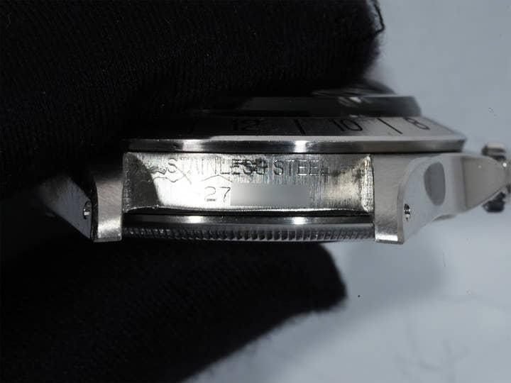 ロレックス エクスプローラーII Ref.1655 ステンレススチール ブラック文字盤 オイスターブレスレット 中古 pqac364z