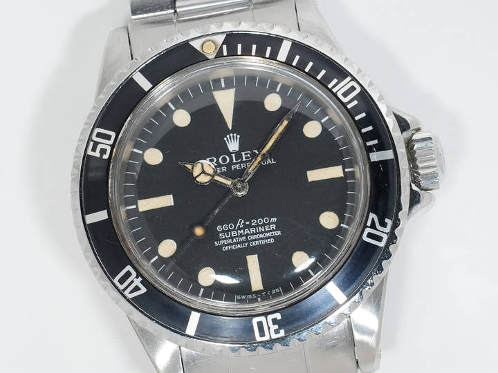 ロレックス サブマリーナー Ref.5512 ステンレススチール ブラック文字盤 中古 2w95o27j