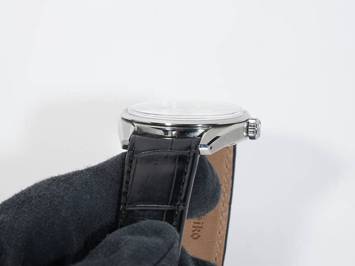 Grand Seiko Evolution 9 Collection Ref.SLGW003 Brilliant Hard Titanium White Birch Dial Excellent Condition hurrv9uh
