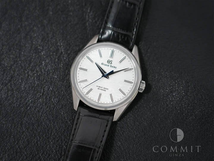 Grand Seiko Evolution 9 Collection Ref.SLGW003 Brilliant Hard Titanium White Birch Dial Excellent Condition hurrv9uh