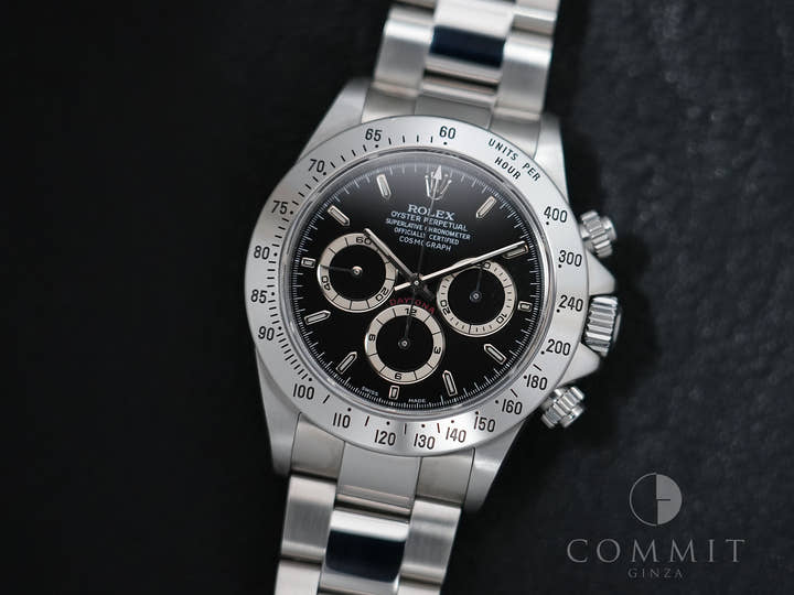 Rolex Daytona El Primero Ref.16520 Stainless Steel Black Dial Pre-owned 59ebof5s