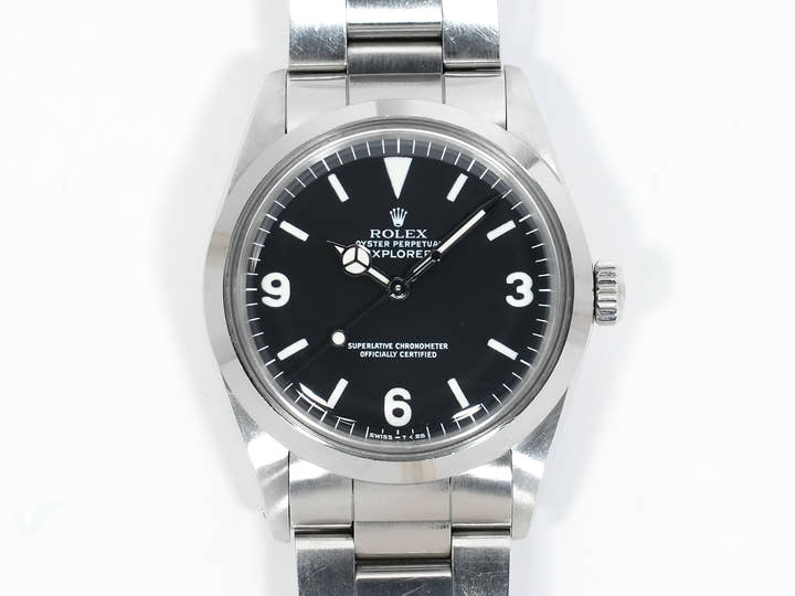 Rolex Explorer I Ref.1016 Stainless Steel Black Dial Pre-owned x7z745kt