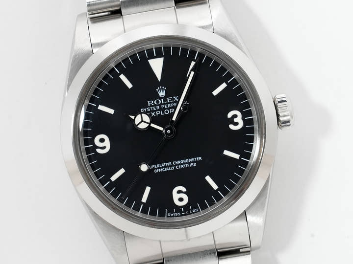Rolex Explorer I Ref.1016 Stainless Steel Black Dial Pre-owned wzaqgrir
