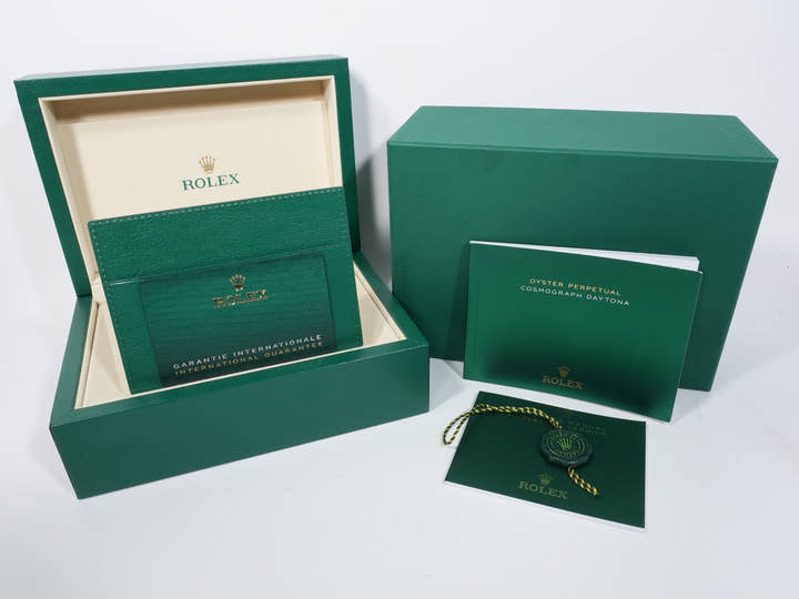 Rolex Daytona Ref.126500LN Stainless Steel Black Dial Unused gjtgd83u