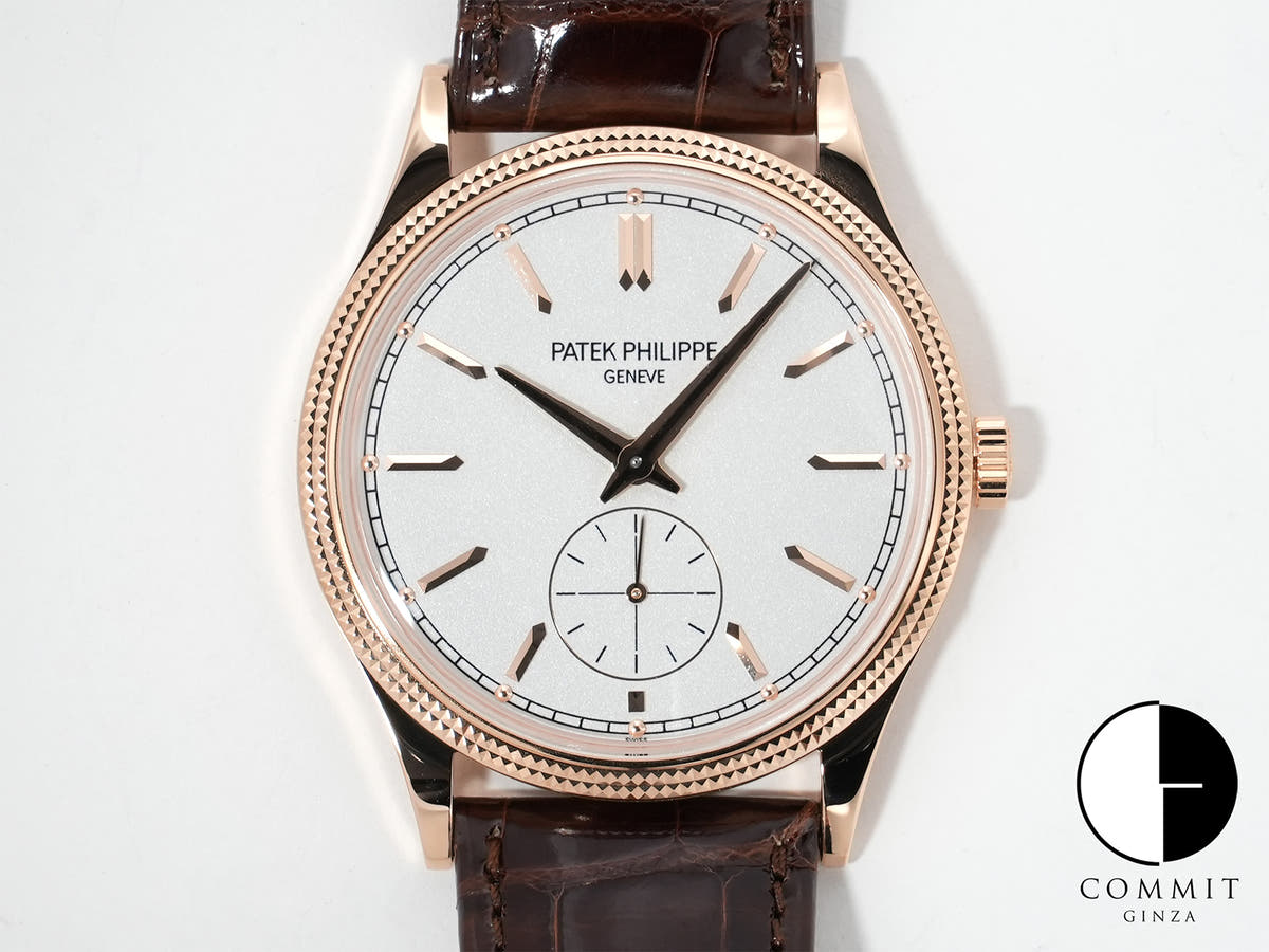 Patek Philippe Calatrava Ref. 6119R-001, Rose Gold, Silver Dial, Unused zphgyvon