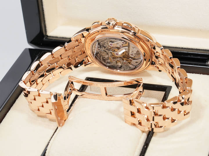 Patek Philippe Perpetual Calendar Chronograph Ref. 5270/1R-001, rose gold, ebony black soleil dial, excellent condition oug98we5