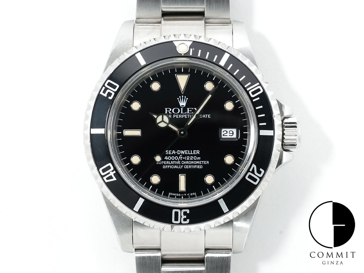 Rolex Sea-Dweller Ref. 16600 Stainless Steel Black Dial Pre-Owned, Excellent Condition uy7jsirj