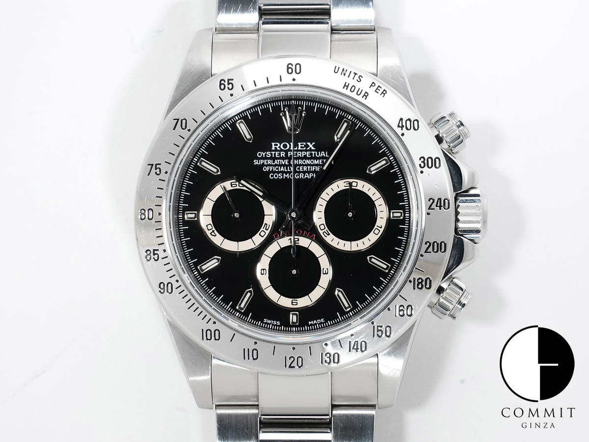 ロレックス デイトナ エルプリメロ Ref.16520 ステンレススチール ブラック文字盤 中古 3juhcrye