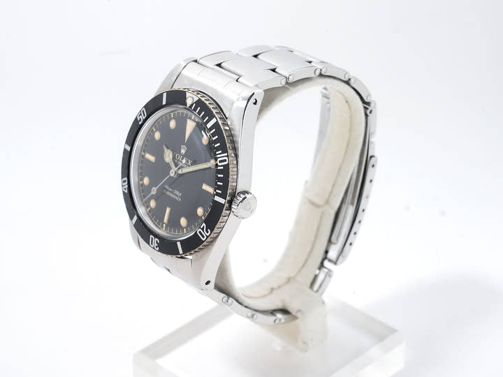 Rolex Submariner Ref. 5508 Stainless Steel Black Dial Pre-Owned 676jj5ma