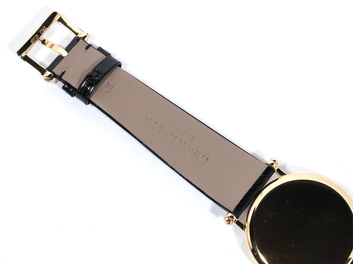 パテックフィリップ カラトラバ オフィサー Ref.3960J-051 イエローゴールド ホワイト文字盤 美品 jynt4g45