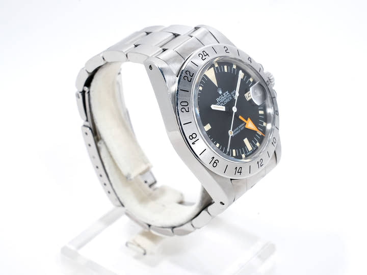 Rolex Explorer II Ref. 1655 Stainless Steel Black Dial Oyster Bracelet Pre-Owned kuzsbf4v