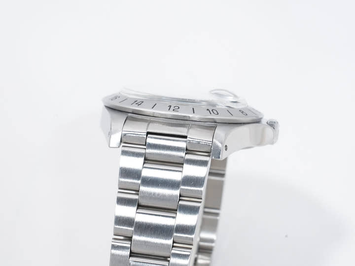 Rolex Explorer II Ref. 1655 Stainless Steel Black Dial Oyster Bracelet Pre-Owned kuzsbf4v