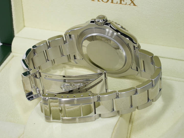 Rolex Yachtmaster 40 Ref.16622 Stainless Steel/Platinum Rhodium Dial Pre-owned gbxj82d6
