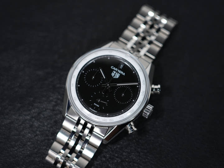 タグホイヤー カレラ フラグメント Ref.CBS221B.BA0045 ステンレススチール ブラック文字盤 中古 sjmyipqz